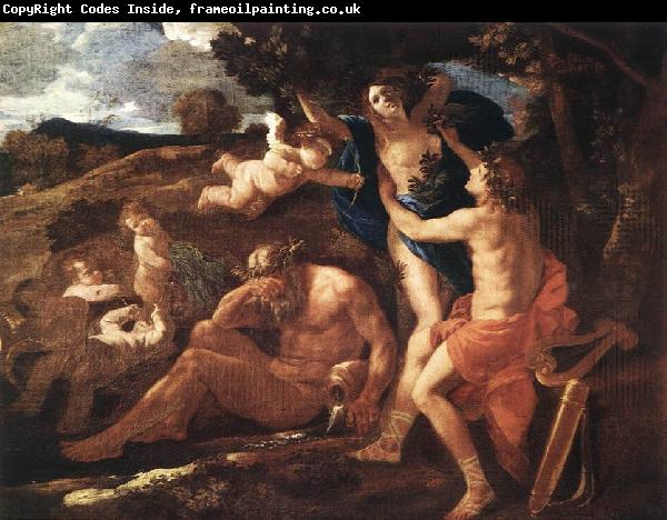 Nicolas Poussin Apollo and Daphne 1625Oil on canvas